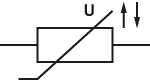 Schaltzeichen Varistor / VDR