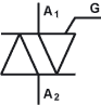 Schaltzeichen Triac