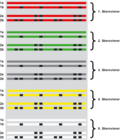 Sternvierer-Kabel