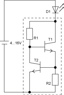 LED-Lampe ohne IC