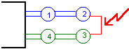 Netzlinientechnik bei Drahtbruch oder Unterbrechung